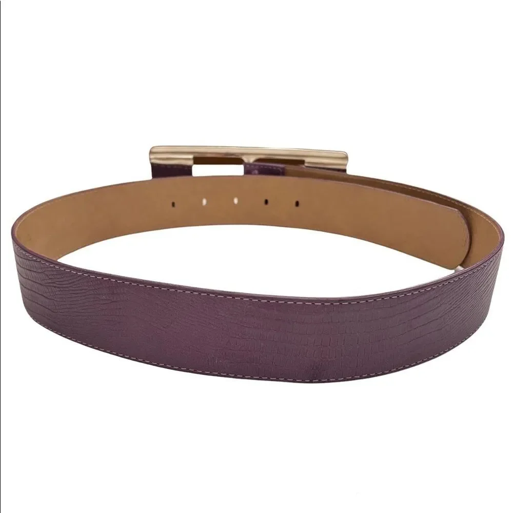Vintage Christian Dior Belt Purple Size Small/Medium